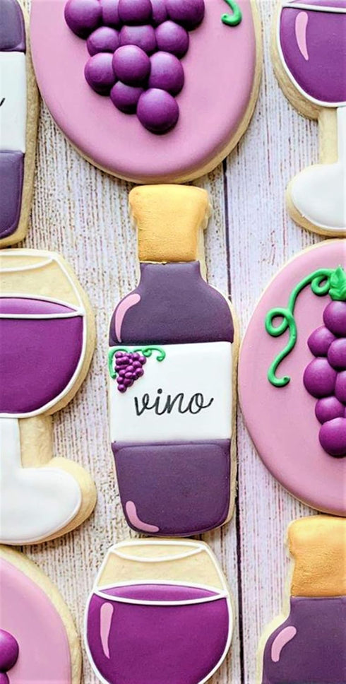 Ann Clark Cookie Cutters - Wine Bottle Cookie Cutter, 5" Made in USA