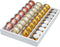 MinBoo Bamboo Coffee Pod Storage Holder, Drawer Insert for Vertuoline Capsules, Compatible for Kitchen, Home, Office