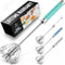 Zulay Egg Beater Whisk - Push Whisk for Cooking, Manual Hand Mixer for Kitchen Baking