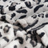 Cozy 90"*90" Bliss Leopard Print Fuzzy Throw Blanket for Bed & Couch, Thick Soft Warm Fleece Blankets for Room Decor
