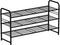 SUFAUY 3-Tier Shoe Rack, Closet Metal 33" Wide Shoe Rack Organizer Heavy