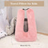 Kids Travel Pillow, Car Pillow with Lining, Neck and Head Support Cushion for Kids and Adults, Perfect for Long