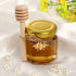 1.5 oz Hexagon Mini Glass Honey Jars - 30 Pack with Wood Dipper, Gold Lid, Bee Pendants, Jutes - Perfect for Baby