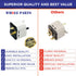 Whole Parts Dryer Relay Start Switch, Replacement & Compatible with Amana, Crosley, Kenmore, Kitchen Aid, Maytag