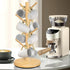 Mug Holder Tree, Upgraded 360° Rotated 8 Hooks Coffee Cup Holder, Wood Rack for Kitchen Home Organizer