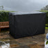 150 60 27''W 27 Deck Box Cover for Ortus Collective Gallon Deck Box, Double Layer Waterproof Resin Storage Box Covers