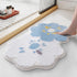 Bathroom Carpet Ultra Absorbent Bath Mat: Thick Microfiber Non-Slip Rug, Machine Washable for Bathroom and Bedroom
