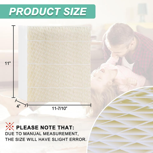 Cenipar 1043 Humidifier Wick Filter Replacement Compatible with 1043 Aircare Essick Be-mis Filter Model EP9500 EP9700 EP9800 EP9R500 EP9R700 EP9R800 821000 821001 826000(1 Pack)