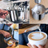 32oz Milk Frothing Pitcher, Stainless Steel Steaming Jug for Coffee Bar, Cappuccino Tools with Latte Art Pen