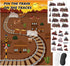 Train Party Games Supplies, Pin The Choo Choo on The Track Funny