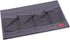 6 Zafit Bedside Storage Organizer - Pockets, Table Cabinet Caddy for Remotes, Phone, Glasses (Grey)