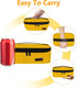 Gloppie Mini Lunch Box, Kids Lunch Bag, CPC Certified Insulated Reusable Sandwich Containers, Yellow