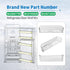 W10887799 W10795606 & W10671656 Refrigerator Door Shelf Bin, Compatible with KitchenAid JennAir Refrigerator, Replace AP6030669 PS11765673 EAP11765673 & 4460377