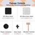 C&AHOME Cube Storage Organizer with Doors - 9-Cube Shelves, DIY Plastic Modular Bookshelf, 36.6”L x 12.4”W x 36.6”H,