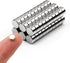 60pcs Small Round Magnets - Durable Miniature Tiny Magnets for Refrigerator, Office, Whiteboard, Crafts