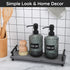 Segbeauty Kitchen Sink Organizer, Instant Dry Sink Caddy Stone Drying Mat with Handle, Diatomaceous Earth Fast Drying Stone Vanity Tray Bathroom Sink Mat Soap Holder Kitchen Countertop Organizer Rack by Segbeauty