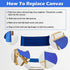 18''L 15''W 2 Set 18'' 19.7''L 6.3''W STAY GENT X Directors Chair Replacement Canvas for Director Chairs, Replacement