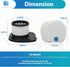 IX141 Filters Fit for Shark IX141 IX140 IZ140 IX142 IZ140C IZ142 UZ145 IZ141C IX141H WZ140 Stick Vacuum, 2 Pack HEPA