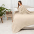 90" 90" 6 Comfy Cubs Muslin Blanket for Adults Queen x - Layer Soft, Breathable & Lightweight Muslin Adult Blanket