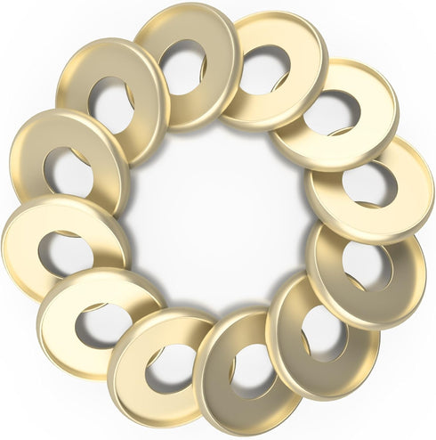 Discagenda 12 Piece Gold Discbound Discs, 1.3in