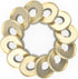 Discagenda 12 Piece Gold Discbound Discs, 1.3in