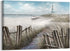 LAIART Ocean Seascape Blue Canvas Wall Art - Modern Lighthouse Prints for Bedroom Bathroom Living Room