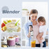 FRESKO Immersion Blender, 4-in-1 Stainless Steel Hand Stick Blender with 12-Speeds & Turbo Mode for Smoothies & Soup