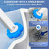 XJDR 2026 Disposable Toilet Brush Cleaning System with Aromatherapy Refills (Ocean, Lemon, Lavender) Includes Cleaning
