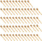 WEFOO 100 PCS Wooden Honey Dipper Sticks, 3 Inch Honey Sticks Mini Honeycomb