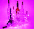 Ranlraka 20 Wine Bottle Lights with Cork Mini Fairy String Lights Battery Operated LED Pink Fairy Lights Party