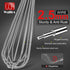 Walfos Whisk,17in Large Whisks, Heavy Duty Stainless Steel Wire Whisk Ideal For Beating Eggs, Blending Sauces, Mixing Batter. by Walfos