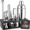 Bartender Kit Cocktail Shaker Set with Stand 17-Piece Bar Tool Bar Set
