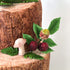 Flower Pro Large Log Slice Veiner Silicone Mold - Cake Decorating & Crafts, Makes 1/3 Circle Top for 8 Inch Cake