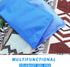 Pillow Cooling Pad Mat, Reusable Cold Pillow for Night Sweats, Migraines, Fevers, Hot Flashes, Blue