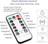 Nopsra 40ft 100 8 Fairy Lights Plug in, LED Indoor Outdoor String Lights,Twinkle String Lights for Bedroom with Remote
