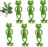 YVPSI 6pcs Frog Plant Stand Holder Support Frog Plant Holder Plant Propagation Buddy
