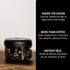 Fellow Atmos Vacuum Coffee Canister & Food Storage Container, 0.4 Liter Holds 6 oz of Coffee Beans, Airtight Clear Glass