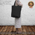 TOPDesign 2 | 6 | 12 Pack Super Strong Large Cotton Canvas Tote, 17.5"x16.5"x5" Reusable Grocery Bag