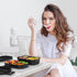 Bento Box Adult Lunch Box Containers with 8 Compartments, 51 OZ/1900ML, Microwave & Dishwasher Safe