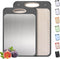 2 Packs Stainless Steel Cutting Board Set, Best Non Toxic Cutting Boards