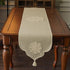 14 108 Inches) Macrame Table Runner Farmhouse Rustic Dresser Scarf Crochet Handmade Cotton Lace Doily with Tassel