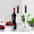 3 Pieces Decanter Cleaning Brush and 400 Reusable Cleaning Beads for Wine Decanters, Goblets, Glasses, Cups (Black