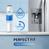 GOLDEN ICEPURE RWF0700A Refrigerator Water Filter Replacement for Samsung DA29-00020B, 3PACK