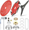 Threlaco 6 Steel Teeth Razor Trimmer Head and 3 Teeth Brush Cutter