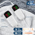 84" 90" 10 8 Heated Electric Blanket Queen Size - x Heating Blanket with Dual Control, Heating Levels & Hours Auto Off