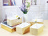 Paper Bread Loaf Pan 6In, 25PCS Disposable Bakery Boxes, Natural Recyclable Toast Take Out Boxes for Microwave Oven