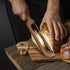 Bread Slicer for Homemade Bread, 16" Wooden Sourdough Bread Knife with Bow Design, Premium Stainless Steel Serrated Saw