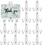 12 Pack 4 Inch Clear Plastic Easels, Plate Holders for Displaying Pictures at Weddings, Home Decoration, Birthdays