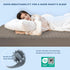 GRT Twin XL Mattress Protector - Waterproof Bamboo Charcoal Fiber Cover, Noiseless, Odor Free, 8"-26" Deep Pocket