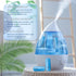 3-Pack Universal Humidifier Fish Cleaner, Purifies Water, Prevents Hard Water Build-Up, Reduces Scale and White Dust